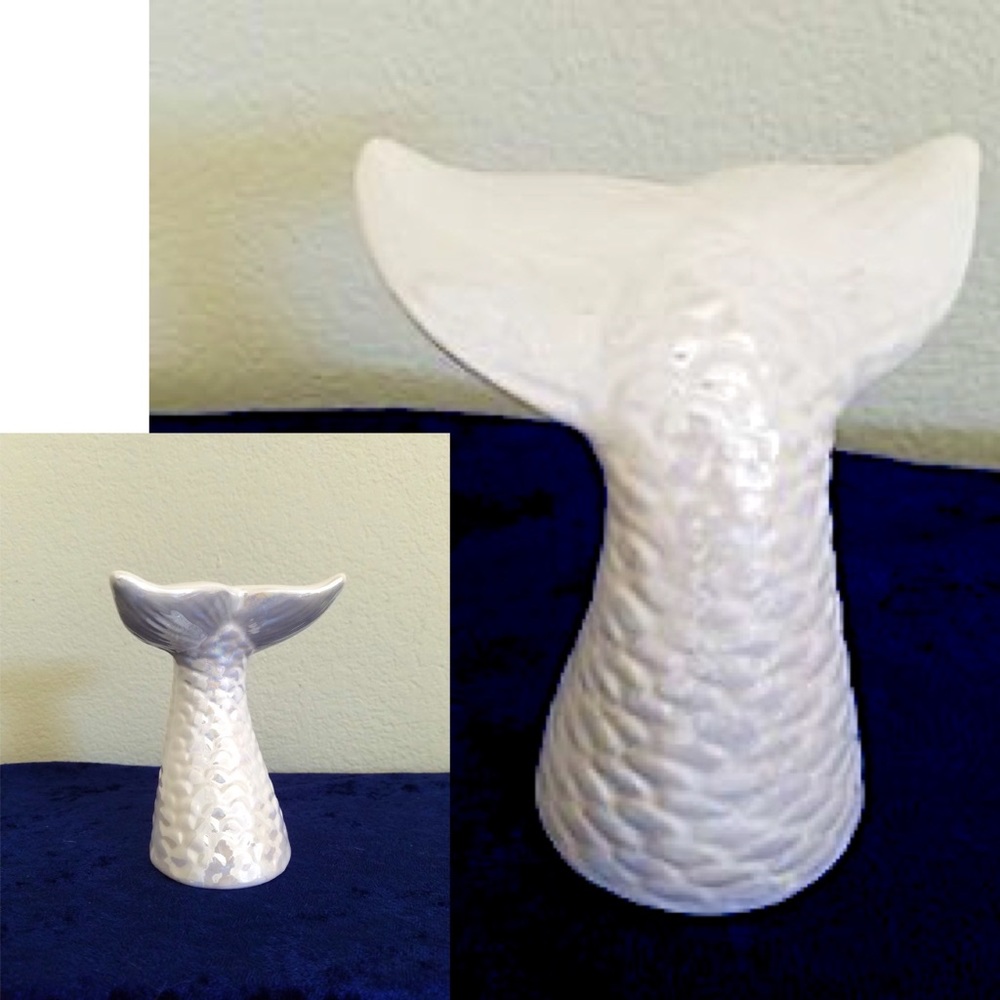 CERAMIC MERMAID TAIL NWT - Picture 3 of 5